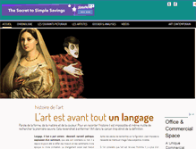 Tablet Screenshot of histoiredelart.net